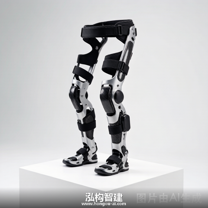泓构智建外骨骼机器人 - 产品三视图 - 目录级展示